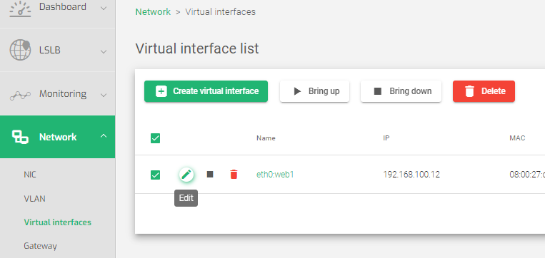 Virtual Interface
